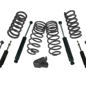 MaxTrac 09-18 RAM 1500 2WD V8 4 Door 2in/4in Lowering Coil Kit
