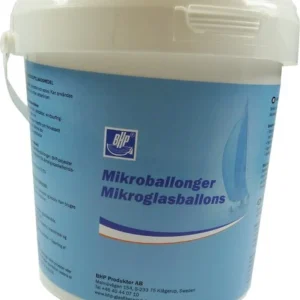 BHP, mikroglassballonger, 1L, 420g/l, Grå