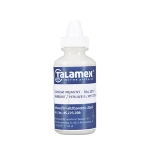 Talamex, Fargepigment Oyster white RAL 1013, 20 ml