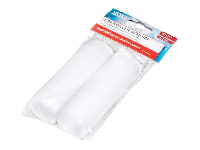 Veba, Foam roller 10 cm, 1 side avrundet (2 stk)