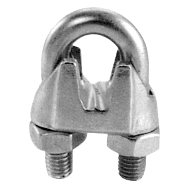 Trådlås galvanisert 20 mm sjakkel, 12 mm åpning (1 stk)