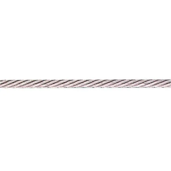 Wire 7x19 Ø4mm - 20m, AISI 316, Bruddstyrke 849 kg
