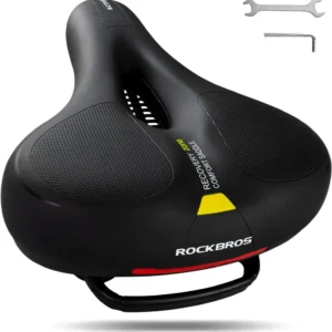 Ergonomisk gel-sykkelsete