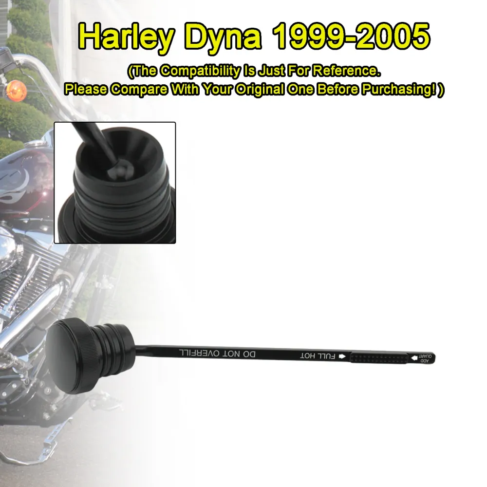Oil Dipstick Tank Cap Plug 0710-0150 Super Glid FXD FXDX FXDL DYNA 99-05