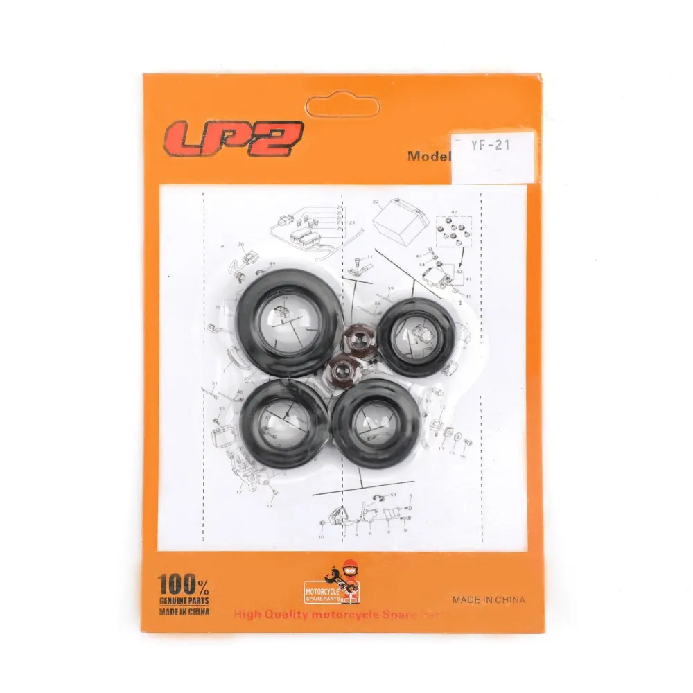 Motor Oil Seal Kit Set 91201-030-033 6PCS Seals Honda CB100 SL100 XL100 CB125S CL100 Generisk