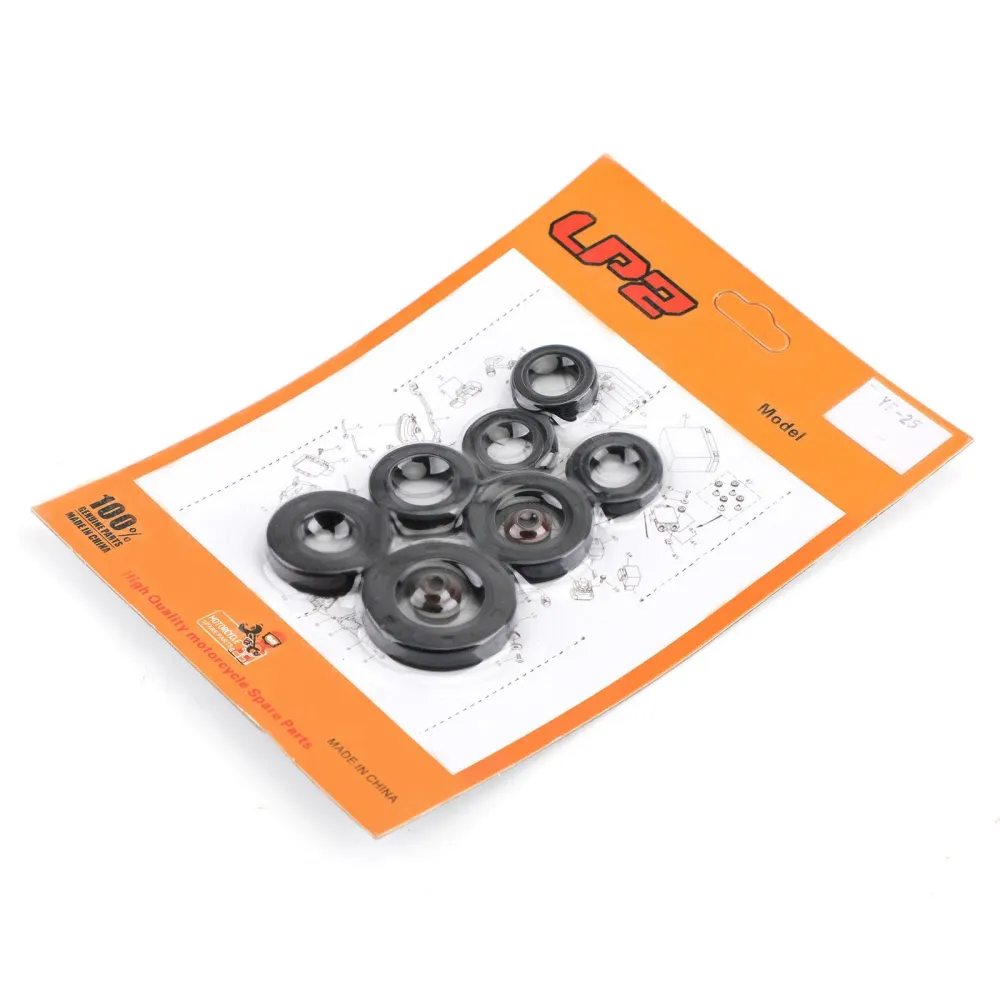 Motor Oil Seal Kit Set 9PCS Seals Honda XL200R XL185 XL185S 1979-1993 Generisk
