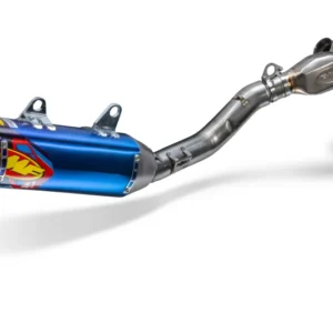 FMF Racing Anodized Titanium Factory 4.1 RCT Full System w/Carbon Cap