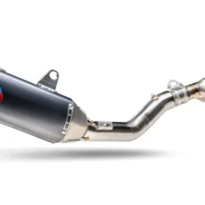 FMF Racing 25+ Kawasaki KX250F SS Alum. Factory 4.1 RCT w/R. Carbon Cap w/Megabomb Header (Complete)