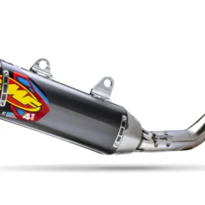 FMF Racing 25+ Kawasaki KX250F SS Alum. Factory 4.1 RCT Slip-On Muffler w/ R. Carbon Cap