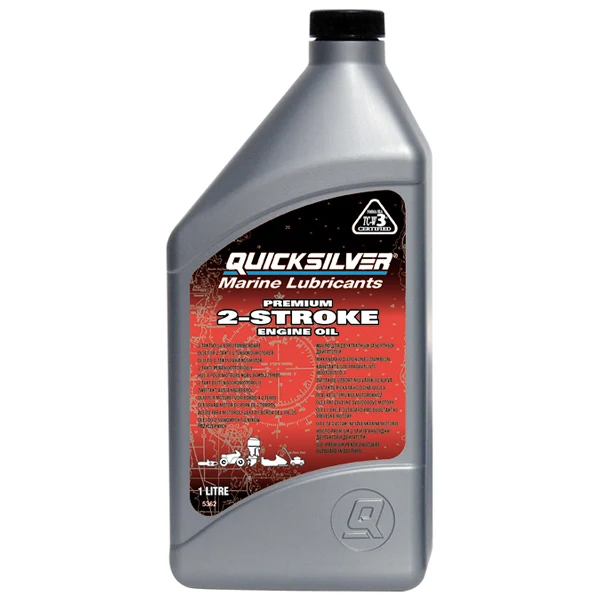 Quicksilver, TCW3 Premium Oil 2-taktsmotorer, 1L