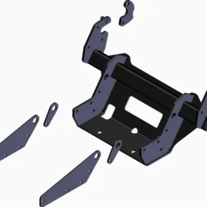 KFI 2024 Polaris Ranger XD 1500/ Crew 2.0 Swift-Latch Tall Sq Tube