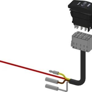 KFI Actuator Backlit Dash Rocker Switch