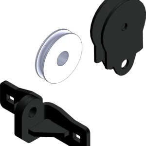 KFI Quick Plow Pulley-Steel Cable