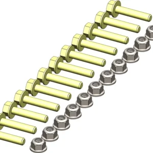 KFI UHMW Wear Bar Hardware Kit