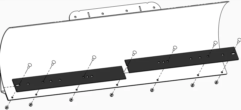 KFI Universal Wear Bar 48 .