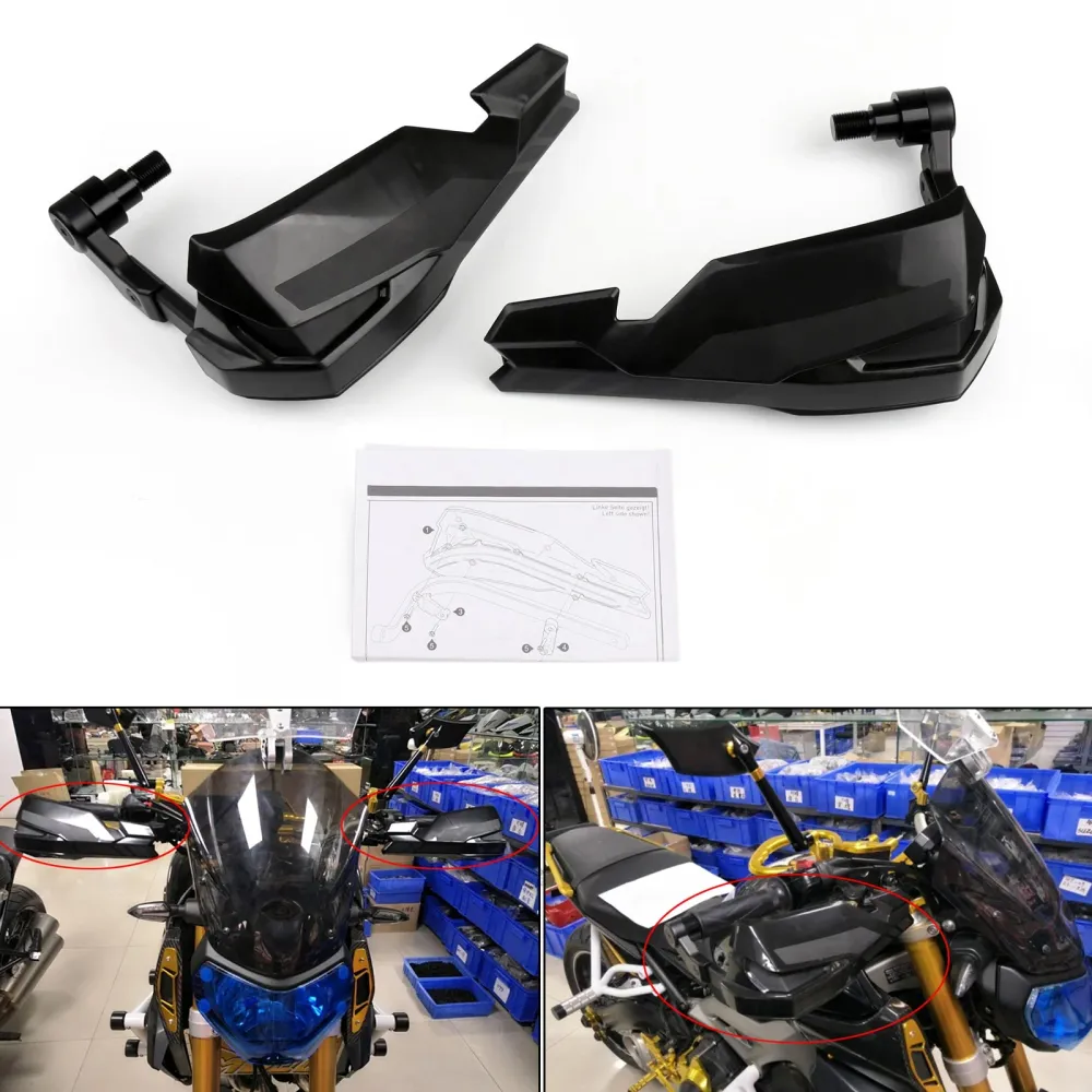 Handguard Protector Kit med spoilere Yamaha MT-07/MT-09 XJR1300/MT125 generisk