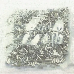 Terminalrør uisolert 1mm-L6mm: pose m/1000stk.