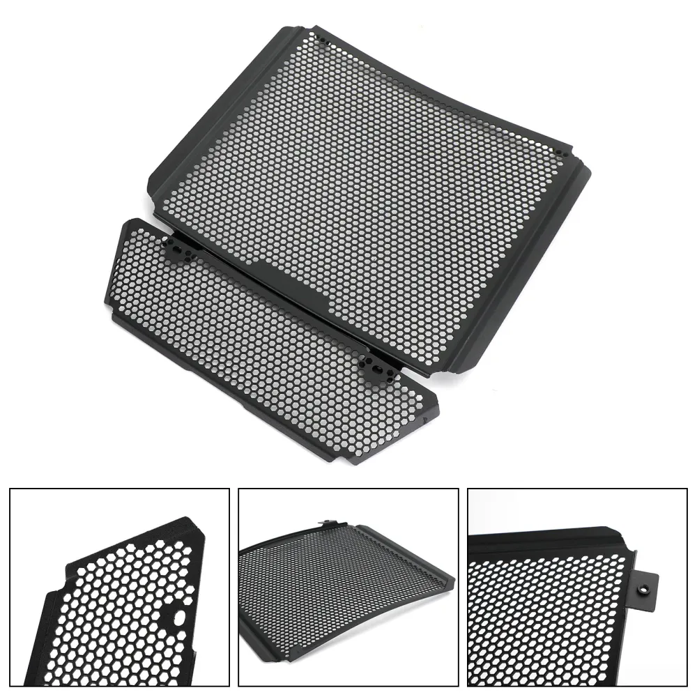 Aprilia RS660 2020-2022 Radiatorbeskyttelsesdeksel Radiatorbeskytter Black
