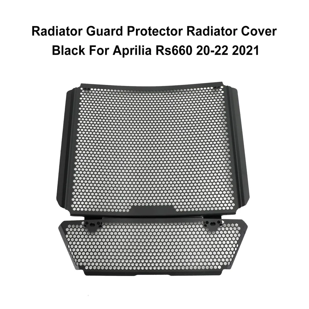 Aprilia RS660 2020-2022 Radiatorbeskyttelsesdeksel Radiatorbeskytter Black