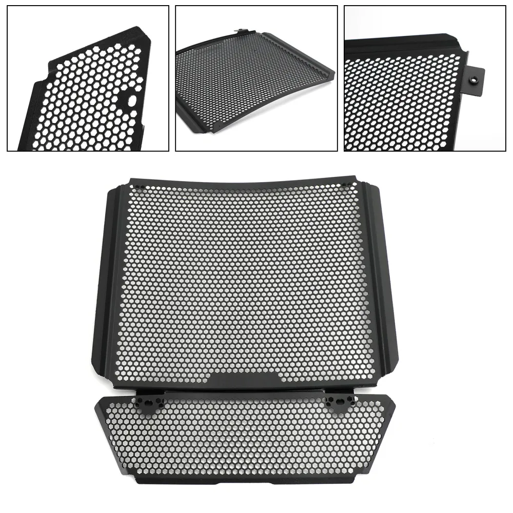 Aprilia RS660 2020-2022 Radiatorbeskyttelsesdeksel Radiatorbeskytter Black