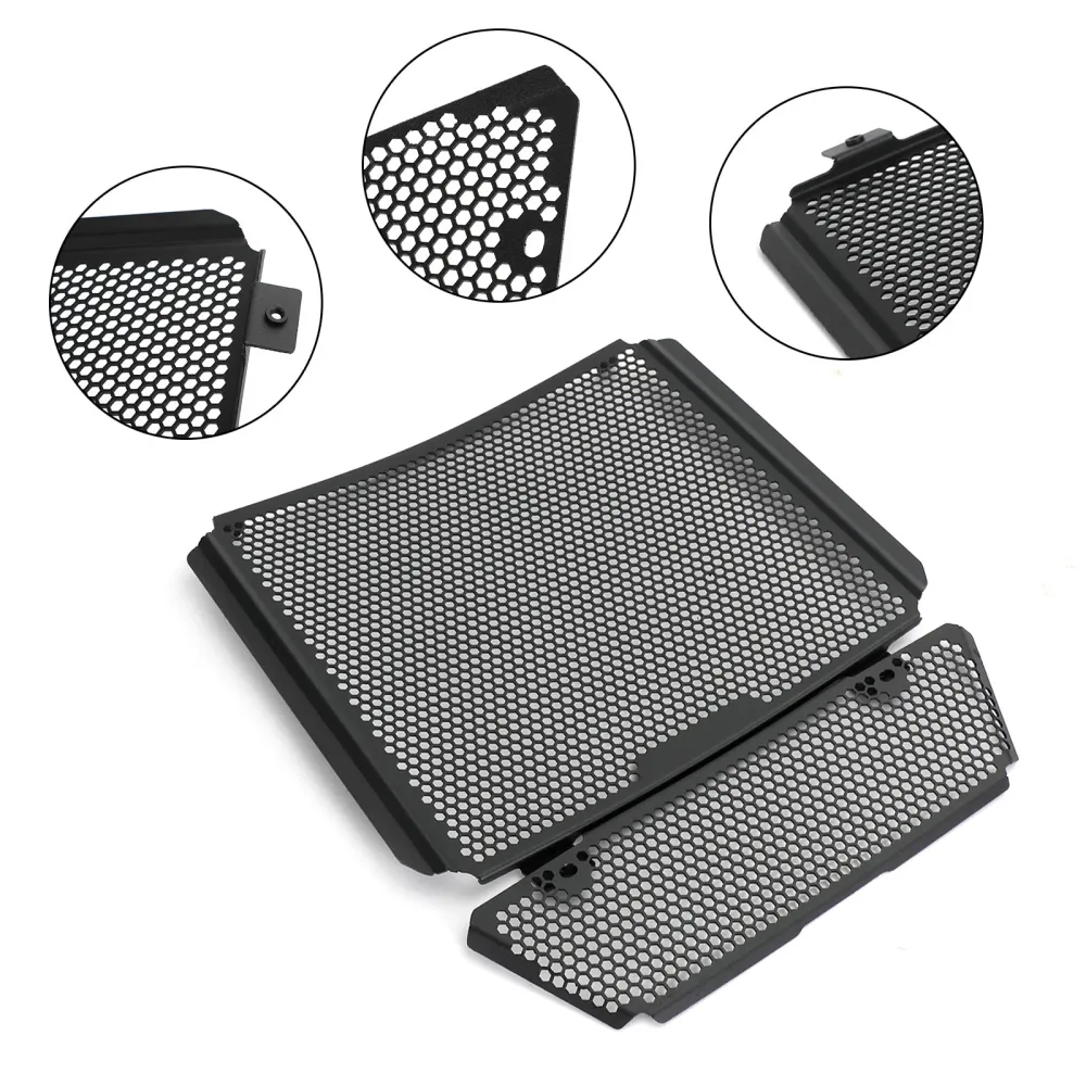 Aprilia RS660 2020-2022 Radiatorbeskyttelsesdeksel Radiatorbeskytter Black