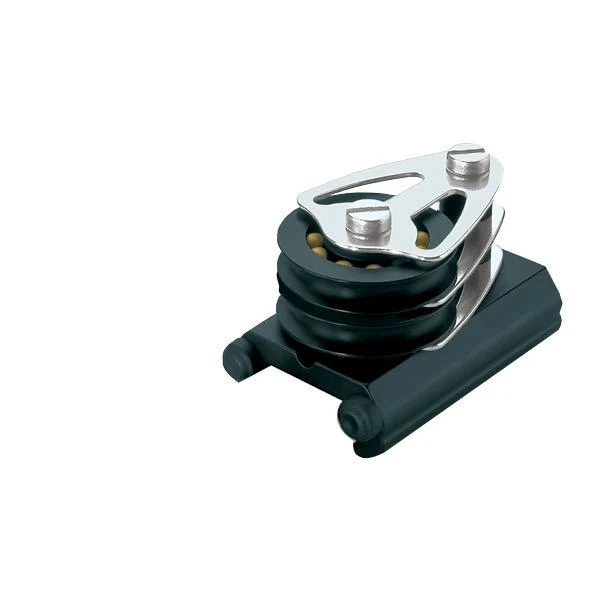 Ronstan, endekontroll med dobbel blokk 30 mm X-skinne, RC13086