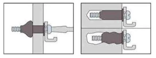 Rawlplug, Rawlnut M5/14, 50 stk