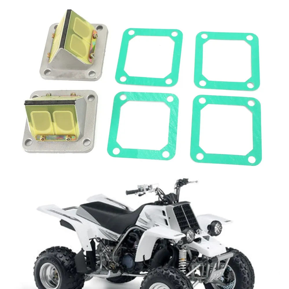 Reed Valve Cages + Reeds passer Yamaha Banshee YFZ350 1987-2006 generisk