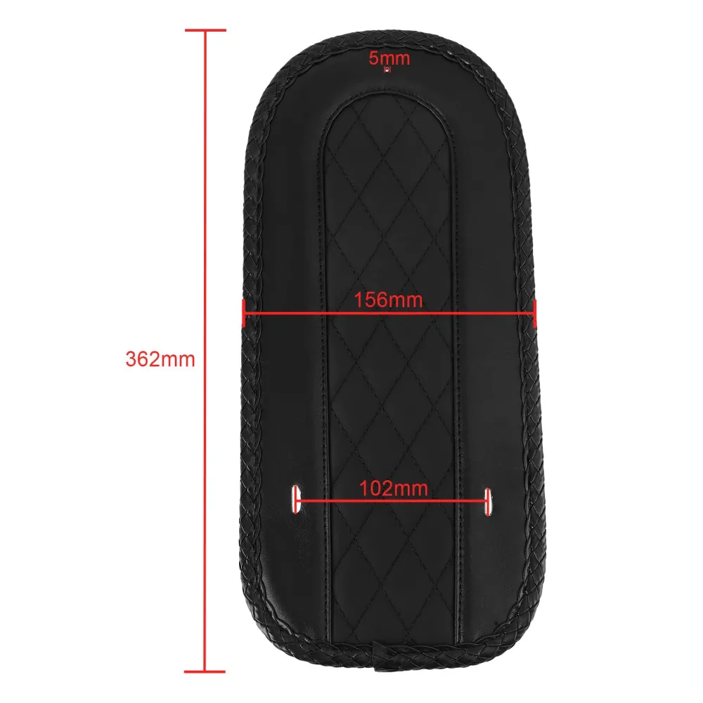 Bakfender Bib Pu Leather Solo Seat Touring Road Glide Flhx 2008-2020
