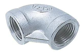 1852, Bøy 90° inn/inn gjenger AISI 316 stål, 1"