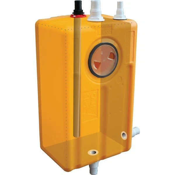 Septiktank Polyetylen 67 l, 39 cm x 105 cm x 20 cm, 2 stk. 38 mm og 1 stk. 16 mm stendere