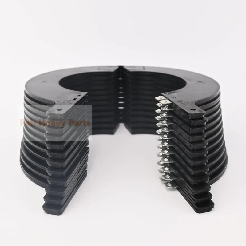 Pakke med 12 Bøttepinner Shim Kit 70*140*5mm gravemaskinlastertraktor