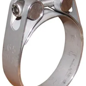 Klemme RF sterk AISI 304, 29-31 mm