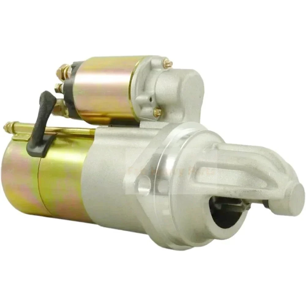 Ny 12V 9T Startmotor 6966 Passer til lystfartøy 305CI 5.0L 5L/305CI 350CI 5.7L 5.7L/350CI 454CI 7.4L 7.4L/454CI 8-Cyl 1976...