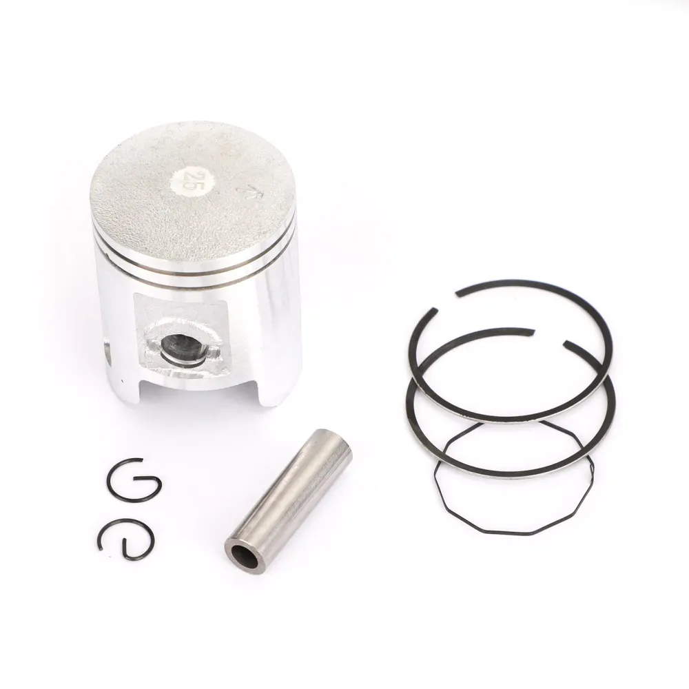 Stempelringstiftklippsett Yamaha Jog 90 91-97 YA90 Axis 90 90-97 STD (50mm) 0,25 mm (50,25 mm) 0,50 mm (50,50 mm) Generisk...