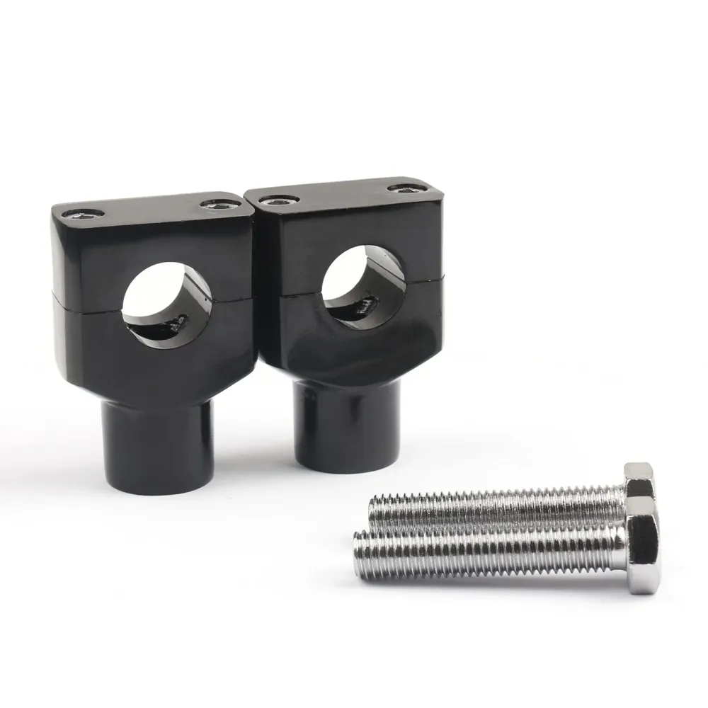 7/8" 22 mm motor aluminiums styrefeste ATV quad dirt black generisk
