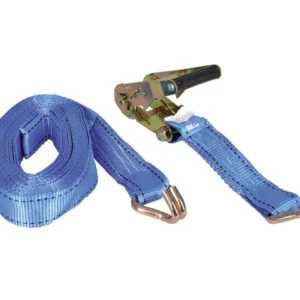Talamex, Surringsstropp med skralle og j-krok, 38 mm 8,0 m, 1000 kg WL, TUV/GS godkjent