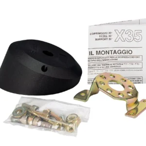 Ultraflex, X35 Monteringsflens 20° - Korrosjonsbestandig, 3/4" konisk
