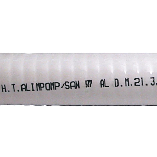 Spiral sugeslange 38mm hvit 30m, 6,0 bar, -15 til +65 °C