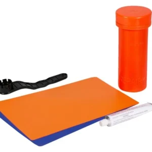 Talamex, Reparasjonssett PVC oppblåsbare produkter, SUP Wave (2 stk PVC-stoff, ventilnøkkel)