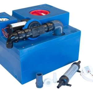 Albinus, Spillvannstank 47L med membran 12V