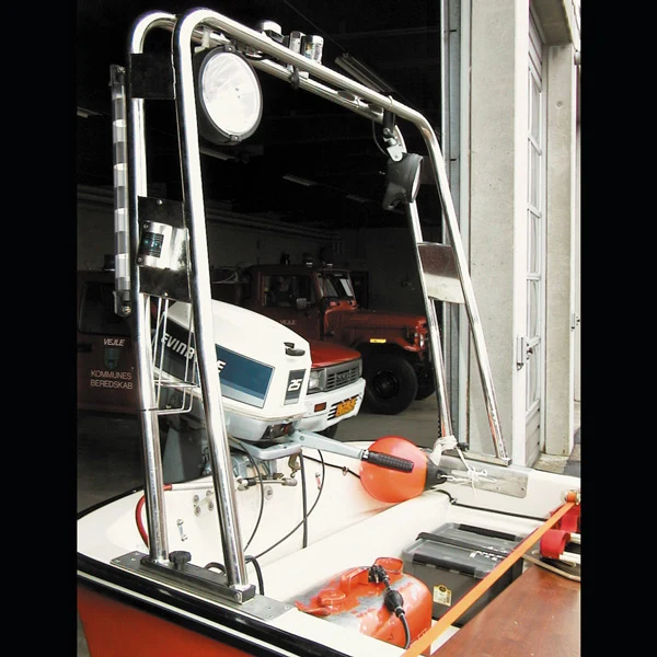 1852, Targa henger Sort RF, 145-230 cm, AISI 316, 126 cm