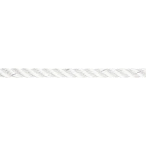 Talamex, Tiptoled polyester 16 mm, 140 m - Hvit, 3-lags, 5000 Decanewton