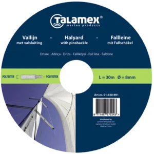 Talamex, Fall Fall Shackle hvit/svart 10mm 33m 1580DN