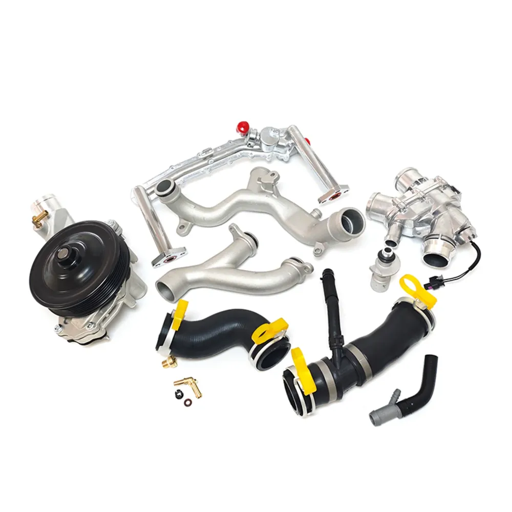 2013-2019 Jaguar XJ 3.0L V6 - Gass kjølesystem Kit Supercharged Engine LR092992 LR090630