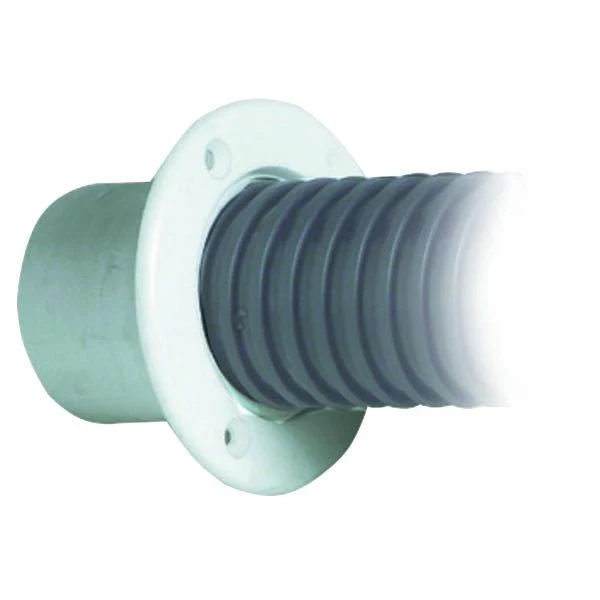 Monteringsslange grå PVC, 10m, innvendig Ø 51 mm