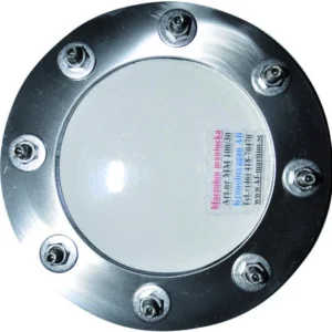 Inspeksjonsluke Polykarbonat, transparent, Ø: 150 mm, 100 mm hull