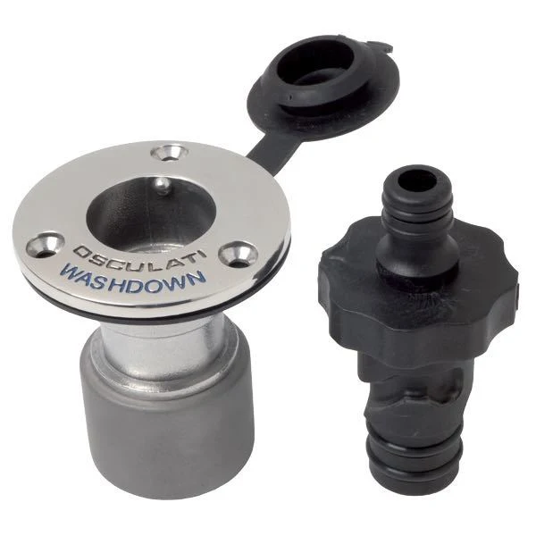 Hurtigkobling dekktetning, AISI 316, ½" innvendig gjenge, H82 mm, Ø65 mm