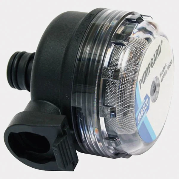 Jabsco, Pumpgard filter 90º, Quickconnect, 46400-9500