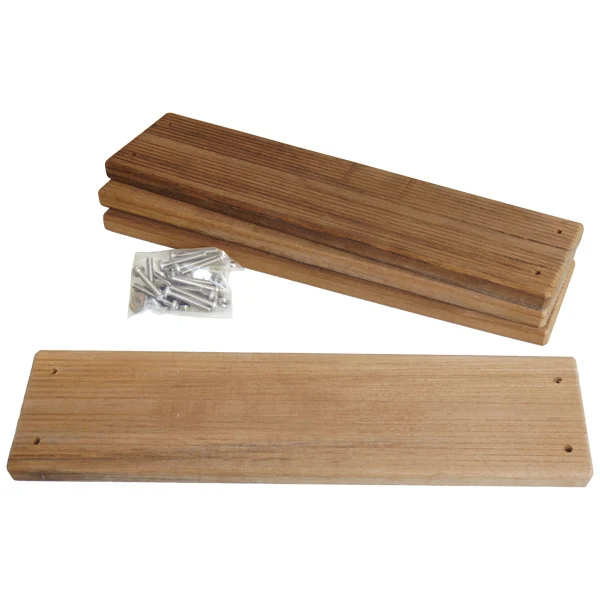 1852, Tretrinn brostige, 4 trinn, Teak, 450x115x22mm (4 stk.)